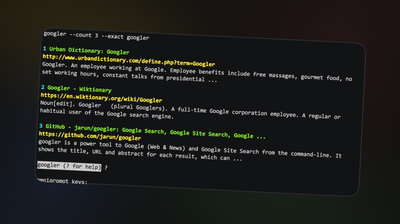 Googler Scraper Free Dorking Tool Preview
